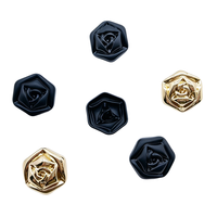 Bouton de blazer en laiton doré gaufré, bouton-pression uni à coudre pour costume ou manteau pour homme, boutons de manteau en métal doré pour la couture
