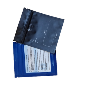 Aligneurs transparents imprimés sur mesure emballage trois sacs scellés sur le côté réutilisables fermeture éclair pour la maison retenue des dents sacs en mylar - Product Image 2