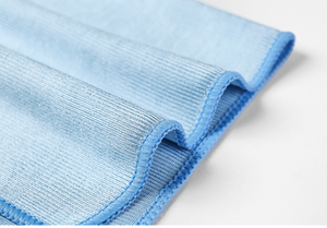 Serviette en microfibre de haute qualité 40*40cm <span class=keywords><strong>pour</strong></span> le nettoyage des verres, des fenêtres, des miroirs, de la maison, de la cuisine, du lavage de voiture - Product Image 3