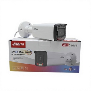 Cámara de seguridad Dahua Original IPC-HFW2549T-AS-IL5MP a todo color, inteligente, con doble luz, enfoque fijo, tipo bala, WizSense, cámara de red. - Product Image 1