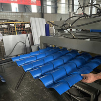 Shuoen Togo – Rouleau de tuiles métalliques côtières en acier, robuste, à commande PLC, entraîné par moteur, à contrôle de précision et à économie d'énergie