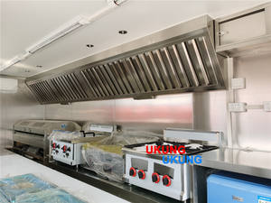 UKUNG 2023 Vente à Chaud Remorque alimentaire carrée mobile remorque alimentaire de consession camion de nourriture de hamburger de vente en plein air - Product Image 5