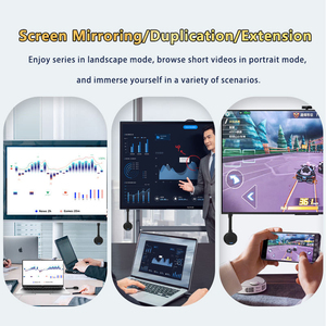 <span class=keywords><strong>Adaptateur</strong></span> de mise en miroir d'écran sans fil USB <span class=keywords><strong>mini</strong></span> portable pour ordinateur portable, téléviseur, moniteur, utilisation facile, brancher et jouer - Product Image 6