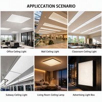 Panneaux diffuseurs prismatiques carrés pour la diffusion de la lumière LED, distribution de la lumière, tailles personnalisées pour les projets d'éclairage intérieur et extérieur