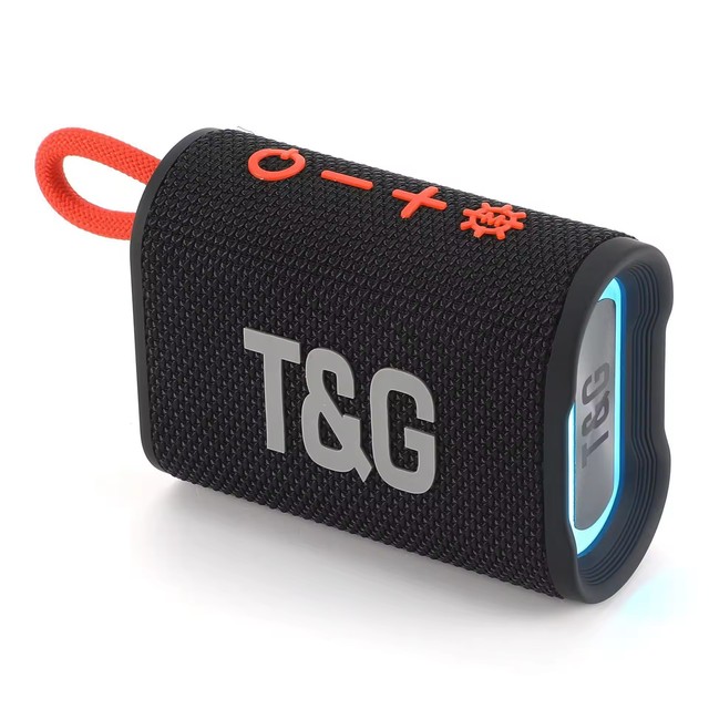 TG396 Mini Wireless Speakers RGB IPX7 Waterproof Music BT Speaker Portable Handle belt Lanyard Bicycle mountain climbing