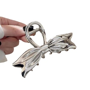 Pinzas para el Cabello con Lazo, Aleación de Zinc, 9.5 cm, Alta Calidad, Accesorios para el Cabello de Moda Diaria para Mujer - Product Image 5