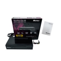 Decodificador HEVC H.265, receptor de TV Digital, antena de cuatro núcleos, decodificador para interiores