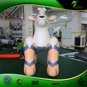 Hongyi figura inflável do ar do pokemon, arcanina inflável ao apertar, desenhos animados anime 3d