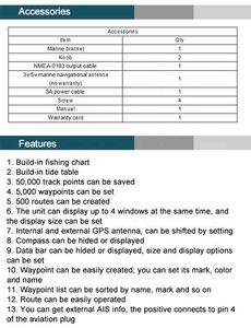 ISURE 해양 <span class=keywords><strong>GPS</strong></span> 에코 사운 더 및 어군 탐지기 - Product Image 2