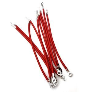 Câble de connexion de batterie Fil de cuivre à courant élevé avec embout Câble d'onduleur de voiture Série de batteries UPS Connexion en parallèle - Product Image 2