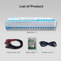 Analizador de Celdas de Batería Heltec Energy 1-5V 10A de 20 Canales con Software para PC para Ensamblaje y Clasificación de Paquetes de Baterías