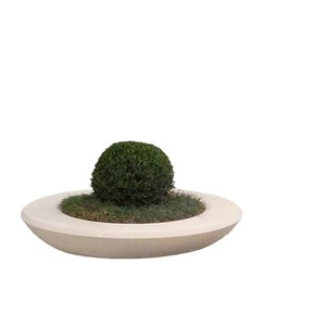 Nuevo Macetero de Cemento para Exteriores XMS006, Contenedor para Plantas de Parque, Resistente a la Corrosión, Materiales de Construcción de Piedra - Product Image 4