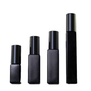 Mini botella negra esmerilada mate <span class=keywords><strong>de</strong></span> 3ml, 5ml, 8ml, 10ml, 15ml, botella <span class=keywords><strong>de</strong></span> Perfume <span class=keywords><strong>de</strong></span> viaje <span class=keywords><strong>de</strong></span> niebla fina vacía, tornillo <span class=keywords><strong>de</strong></span> vidrio, rociador <span class=keywords><strong>de</strong></span> aluminio negro - Product Image 3
