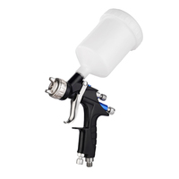 Pistolet de peinture robuste à basse pression et haut débit pour le detailing automobile haut de gamme avec buses de 1,3 mm et 1,7 mm