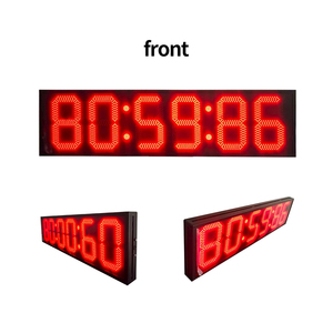 Chronomètre de <span class=keywords><strong>course</strong></span> numérique <span class=keywords><strong>à</strong></span> affichage simple face avec alimentation enfichable pour jeu de compte <span class=keywords><strong>à</strong></span> rebours en millisecondes et secondes - Product Image 4
