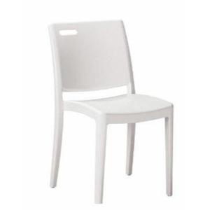 Clap Schwarz - Sedia Impilabile - Product Image 1