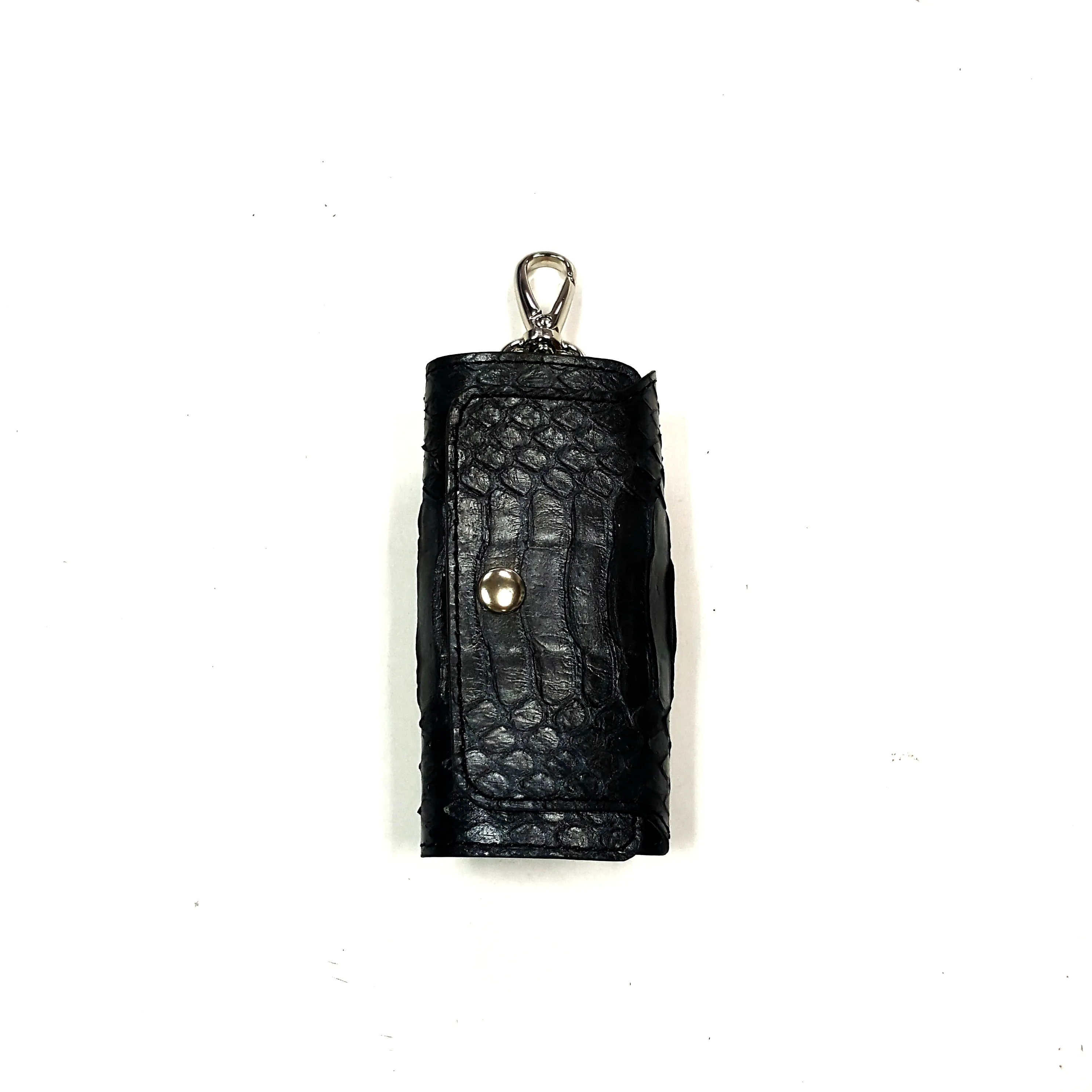 Factory Price Black Leather Key chain Holder