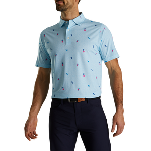 เสื้อโปโลผู้ชายแบบถักสไตล์วินเทจ คุณภาพสูงจากโรงงาน (OEM) ป้องกันการหดตัว พร้อมปักโลโก้ตามสั่ง - Product Image 4