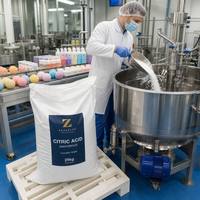 Asam Sitrat Anhidrat C6H8O7 99,5% Bahan Kimia Industri Makanan dan Minuman