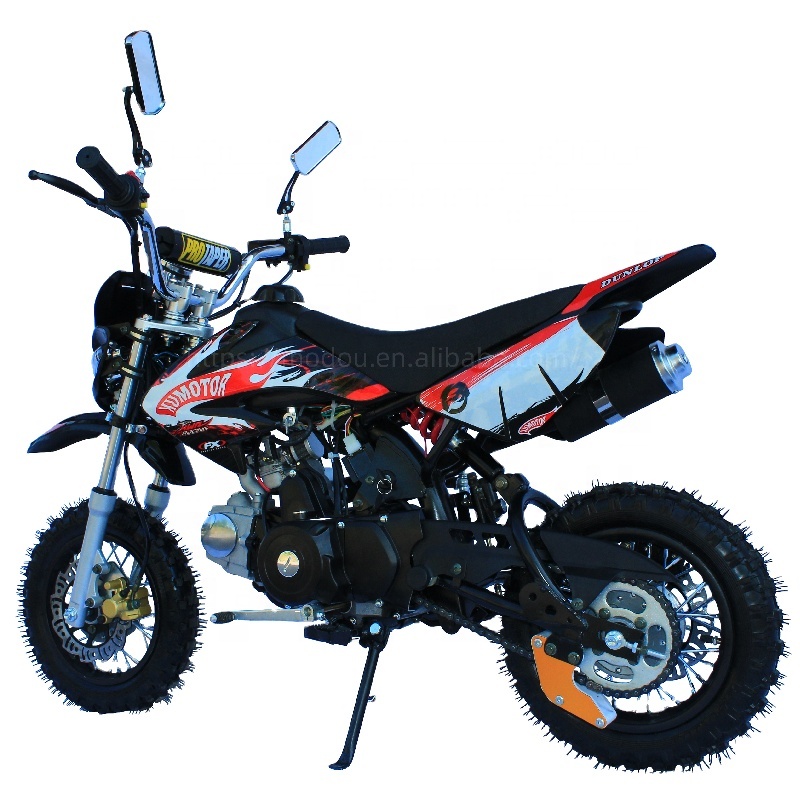 Двухколесный велосипед 125cc четырехтактный Электрический старт для взрослых детей мини-горный гоночный мотоцикл