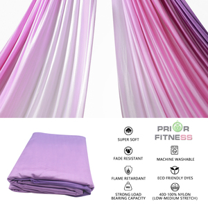 Hamac de Yoga <span class=keywords><strong>Aérien</strong></span> Multicolore 6m 40D Nylon Yoga Hamac en Nylon Yoga Antigravité Tissu Stretch Durable - Product Image 4