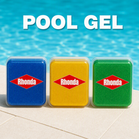 Rhondachem Gel de silice multi-usages anti-mousse à action rapide et efficace pour la clarification de l'eau des piscines, conditionnement en petites unités, fabrication OEM