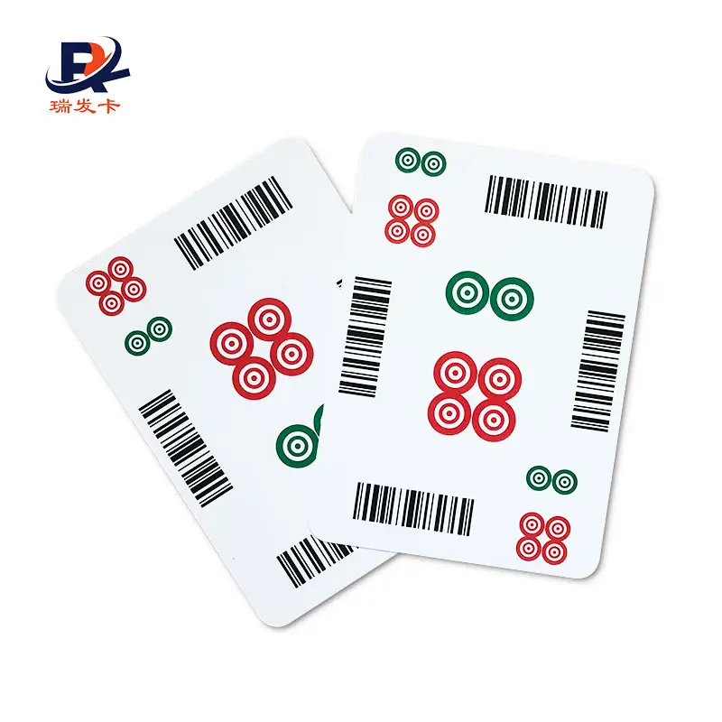 Custom PVC Mahjong Poker UHF Ultra Thin Mahjong tiles