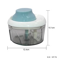 Hachoir à légumes manuel pour robot culinaire, hachoir à ail portable, coupe-oignons pour légumes, gingembre, fruits, noix et herbes