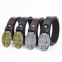 Boucle de ceinture en métal vintage personnalisée, boucle à ardillon en alliage de zinc moulé sous pression pour ceinture homme, accessoires vestimentaires de style celtique exquis