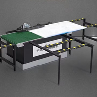 Machine à chanfreiner la pierre à 45 degrés, multifonctionnelle, découpe intégrée, sans réglage, sans poussière, haute précision, moteur de bureau, PLC
