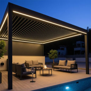 <span class=keywords><strong>Kit</strong></span> <span class=keywords><strong>de</strong></span> Techo <span class=keywords><strong>de</strong></span> Pérgola Retráctil Motorizado <span class=keywords><strong>de</strong></span> Aleación <span class=keywords><strong>de</strong></span> Aluminio Económico, Impermeable, con Acabado <span class=keywords><strong>en</strong></span> Polvo, Alta Calidad para Exteriores - Product Image 4