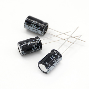 Aluminum Electrolytic Capacitors 50V 100UF 220UF 1000UF Through-Hole Leaded AEC-Q200 REACH Certified - Product Image 2