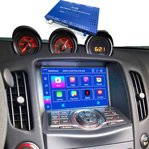 Interface multimédia Android de voiture Lsailt 8GB pour 370Z coupé Nismo Roadster Nissan patrouille intégration miroir, CarPlay sans fil - Product Image 1