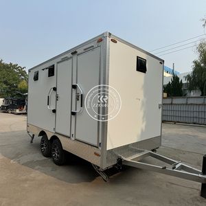 Remorque Toilettes et Douches Publiques de Luxe VIP Portable 3,5 m pour Appartements et Parcs – Fabricant - Product Image 1