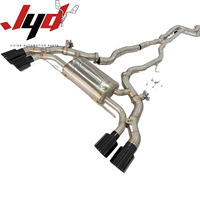 Système d'échappement Catback en acier inoxydable à longueur égale pour BMW S58 X3M F97 X4M F98 3.0T, silencieux Valvetronic avec résonateur et tuyaux d'échappement