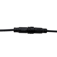 DSD impermeable 3pin M20 conector autoblocante 2-5 núcleo macho y hembra 2-5 núcleo 3pin M20 conector impermeable