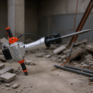 Martillo Demoledor Eléctrico de 2100W SDS MAX, Rompedor de Concreto Industrial con Mango en T, Herramienta Eléctrica - Product Image 2