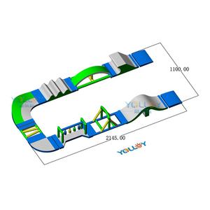Mécanisme d'obstacle <span class=keywords><strong>gonflable</strong></span> pour parc aquatique, équipement de Sports aquatiques, Course <span class=keywords><strong>sur</strong></span> le lac - Product Image 1