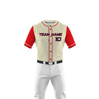 Tenue de sport de haute qualité pour équipes, uniforme de baseball, nouvelle arrivée, best-seller, vêtements de sport personnalisés, ensemble d'uniformes de baseball pour les matchs
