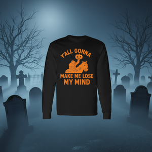 T-shirt à manches longues Headless Horseman, costume d'Halloween, chemise unisexe pour adulte - Product Image 3