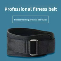 Ceinture de fitness transfrontalière en néoprène et cuir de vachette épaissie pour la protection en haltérophilie, le squat, la compression abdominale et le soutien lombaire