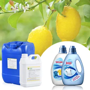 Distributore di fragranze profumo detergente floreale al limone utilizzato per detersivo per bucato in polvere