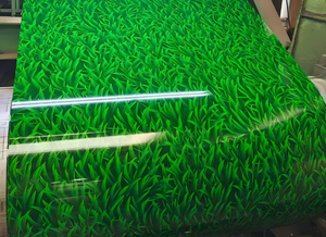 スモールグラスカラーコーティング840タイプカラースチールプレート0.5mmアイボリーホワイト0.4シーブルーグリーンアイスグレーカラースチールタイル - Product Image 3