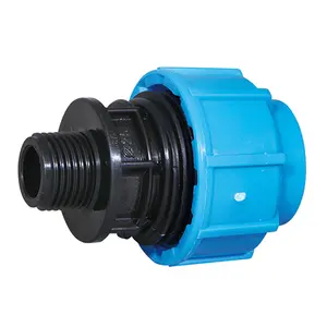 Male PP Water Pipe Fittings Reducer PP Fitting For Plastic Pipes And Systems
