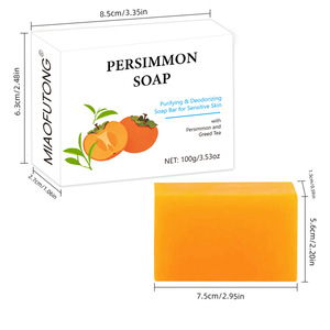<span class=keywords><strong>Savon</strong></span> corporel désodorisant naturel au kaki pour hommes et femmes, <span class=keywords><strong>savon</strong></span> pour les mains désodorisant biologique - Product Image 6