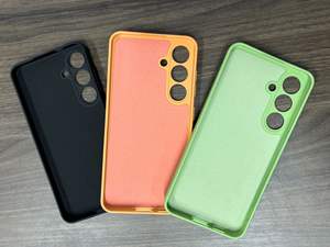 Pour Samsung S24 <span class=keywords><strong>Plus</strong></span> S23 FE housse en silicone pour Galaxy S25 Ultra S22 FE S21 souple doublure en Fiber de TPU housse coque de téléphone - Product Image 5