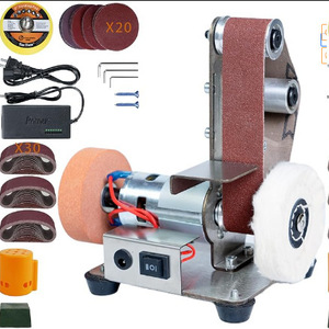 <span class=keywords><strong>Ponceuse</strong></span> à bande verticale électrique DIY de type F et aiguiseur de couteaux, outil multifonctionnel 12V 96W - Product Image 2