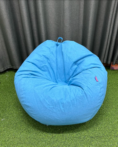 Minimalistische comfortabele traanvormige zitzak, gigantische slaapzitkussenbank voor de woonkamer - Product Image 4