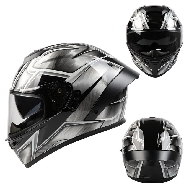 DOT ECE 22.06 Flip up Modular Full Face Motorcycle Helmet Dual Visor ATV Motocross
