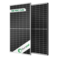 Panneaux solaires Sunpal, prix des panneaux solaires, mono 156 cellules, 425W 430W 435W 440W 445W 445, module photovoltaïque solaire 9BB Perc